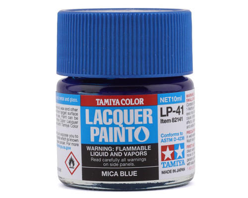 Tamiya 82141 Lacquer Paint LP-41 Mica Blue 10ml Bottle
