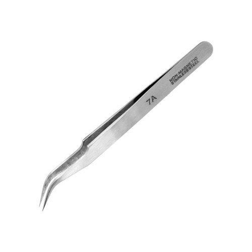 Modelcraft No.7 Extra Fine CurvedStainless Steel Tweezers