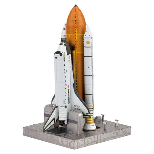 Metal Earth ICONX Space Shuttle Launch Kit, Color