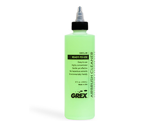 Grex Airbrush Cleaner - Ready to Use, 8 fl oz