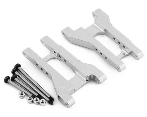 ST Racing Concepts 2750-1S Traxxas Drag Slash Aluminum Toe-In Rear Arms (Silver) (1° Toe-In)