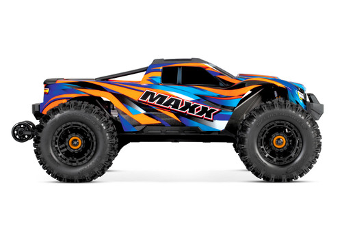 Traxxas Maxx with Widemaxx 1/10 4wd Brushless Electric Monster Truck w/ TQi 2.4GHz Radio System, Orange