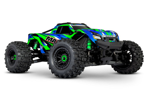 Traxxas Maxx with Widemaxx 1/10 4wd Brushless Electric Monster Truck w/ TQi 2.4GHz Radio System, Green