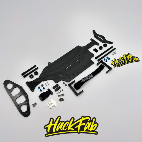 HackFab MLMV2.1 Losi Mini-T 2.0 Late Model Oval chassis conversion kit V2.2