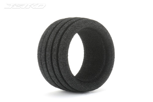Jetko Super Sonic 1/10 ST 2.8 Tires Mounted on Black Claw Rims, Medium Soft, 14mm Hex, (For Arrma) (2)
