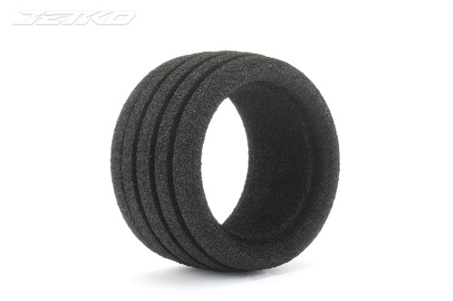 Jetko Rockform 1/10 ST 2.8 Tires Mounted on Black Claw Rims, Medium Soft, 17mm Hex, (2)