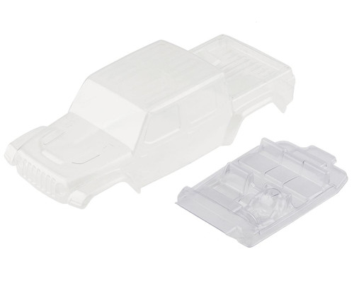 Axial 200005 Jeep JT Gladiator Body Set, Clear:SCX24