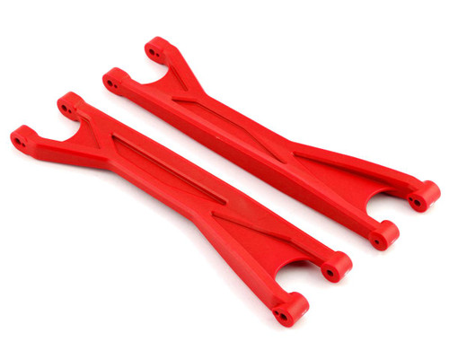 Traxxas 7892R Suspension Arms, Upper, Red (left or right, front or rear) (2) (for use with #7895 X-Maxx® WideMaxx® suspension kit)