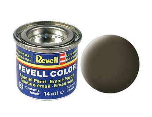 Revell 32140 Enamel Black Green Matte