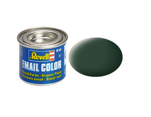 Revell 32168 Enamel Dark Green Matte RAF