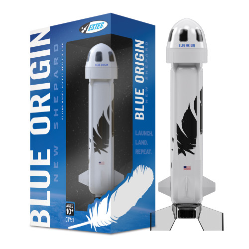 Estes Blue Origin New Shepard Model Rocket