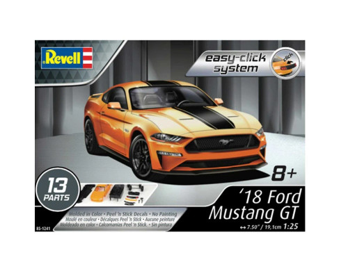 Revell 851241 1:25 2018 Ford Mustang GT Model Kit