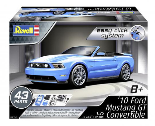 Revell 851242 1:25 2010 Mustang GT Convertible Model Kit