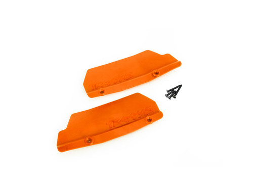 Traxxas 9519T Rear Mud Guards, Orange