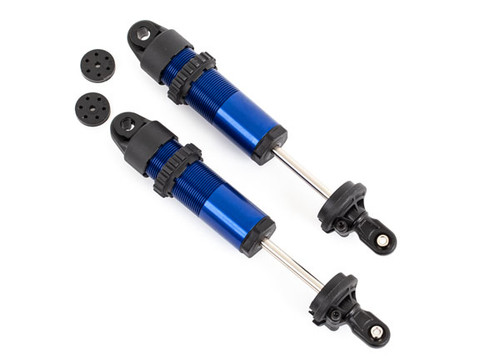 Traxxas 9661 Assembled Blue Aluminum GT Maxx Shocks