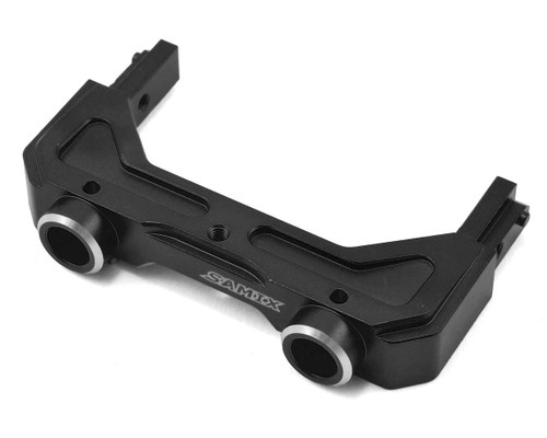 Samix SCX10 II Rear Aluminum Bumper Mount (Black)