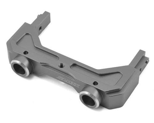 Samix SCX10 II Rear Aluminum Bumper Mount (Grey)