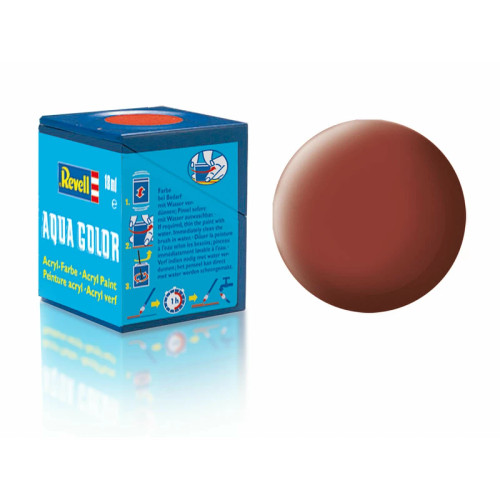 Revell Aqua Color 36137 Reddish Brown Matte 18ml