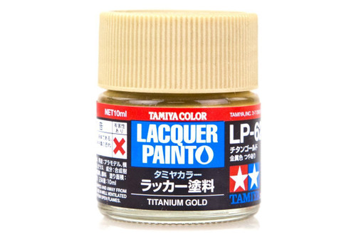 Tamiya 82162 Lacquer Paint LP-62 Titanium Gold 10ml Bottle