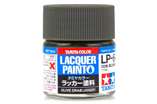 Tamiya 82164 Lacquer Paint LP-64 Olive Drab 10ml Bottle