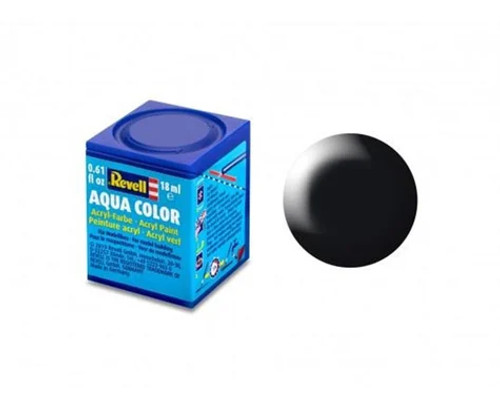 Revell Aqua Color 36302 Black Silk 18ml