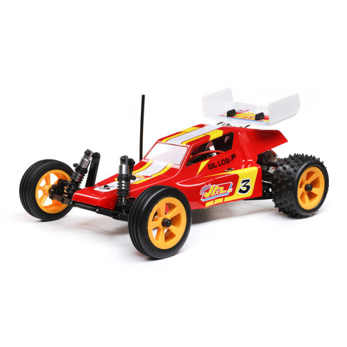 Losi 1/16 Mini JRX2 2WD Buggy RTR, Red