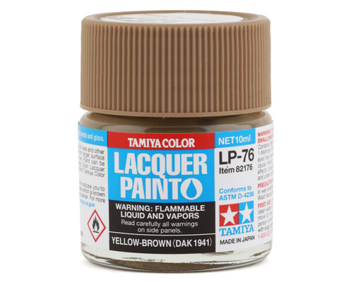 Tamiya 82176 Lacquer Paint LP-76 Yellow Brown 10ml Bottle