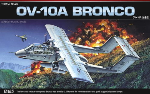 Academy 12463 Rockwell OV-10A Bronco 1/72 Scale Plastic Model Kit