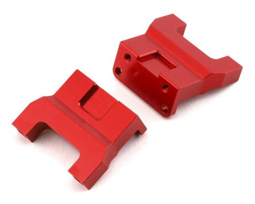 ST Racing Concepts 42203MR CNC Machined Alum. Front Gearbox Mount (1pr) Enduro Trailrunner/Knightrunner (Red)