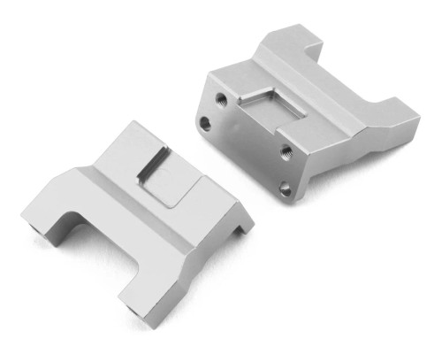 ST Racing Concepts 42203MS CNC Machined Alum. Front Gearbox Mount (1pr) Enduro Trailrunner/Knightrunner (Silver)