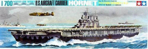 Tamiya 77510 1/700 US Hornet Aircraft Carrier Cp110 (31705) Plastic Model Kit