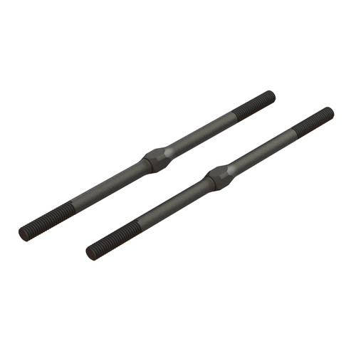 Arrma 330717 Steel Turnbuckle M5x95mm Black (2)