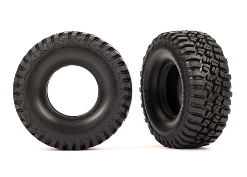 Traxxas 9771 Tires, BFGoodrich Mud-Terrain T/A KM3 2.2x1.0" (2)