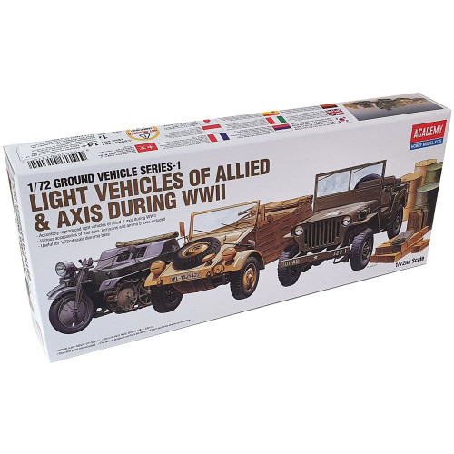 Academy 13416 WWII Ground Vehicles Model Kit