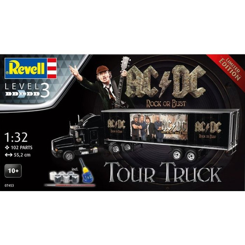 Revell 1/32 AC/DC Tour Truck - Gift Set Model Kit