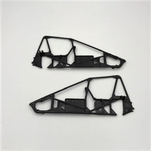 1RC Racing Frame Rails, LH/RH, 1/18 Sprint Car 3.0