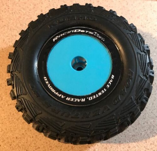 Racin Dots Traxxas Solid Spoke Wheel Dot, Light Blue