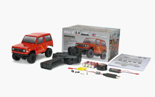 Carisma MSA-1E 2.0 Subaru Brat 1/24 4WD RTR Crawler - Small