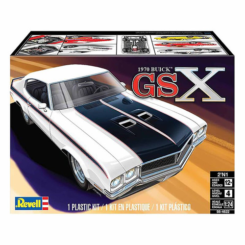 Revell 854522 1/24 70 Buick GSX 2N1 Model Kit - Small Addictions RC