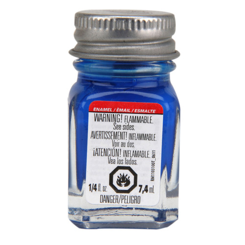 Testors Blue Fluorescent Enamel Paint 1/4oz Testors Blue Fluorescent Enamel Paint 1/4oz