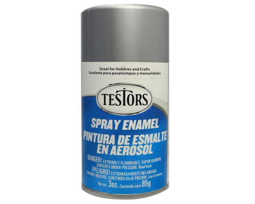 Testors Chrome Enamel Spray Paint 3oz