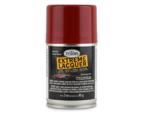 Testors One Coat Mythical Maroon Extreme Lacquer Spray 3 oz