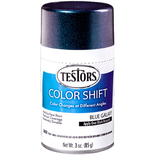 Testors Colorshift Blue Galaxy Spray Paint 3oz