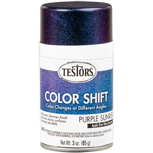 Testors Colorshift Purple Sunrise Spray Paint 3oz