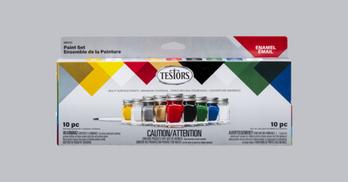 Testors 281230 Enamel Paint Set, 0.25 oz Bottle