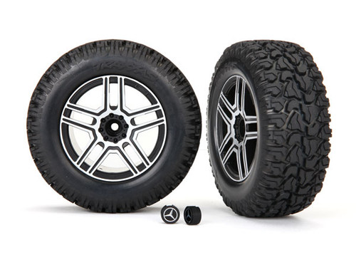 Traxxas 8872 Tires and wheels, assembled