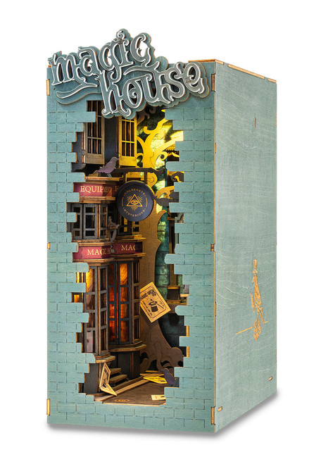 Rolife Magic House DIY Book Nook Shelf Insert TGB03