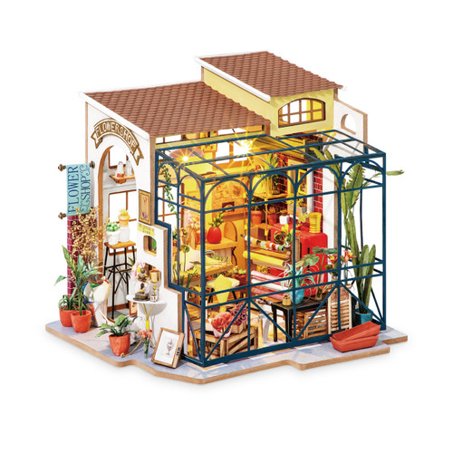 Rolife Emily's Flower Shop Miniature House DG145