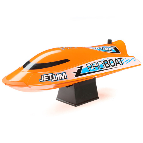 Pro Boat Jet Jam 12 Inch Pool Racer V2 RTR Electric Boat w/ 2.4GHz Radio, Battery and Charger (Orange)