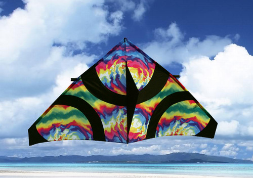 Skydog Tie-Dye Delta Kite, 55"